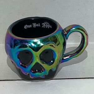 Disney Black Villains Evil Queen One Bad Apple Poison Apple Sculpted Ceramic Mug